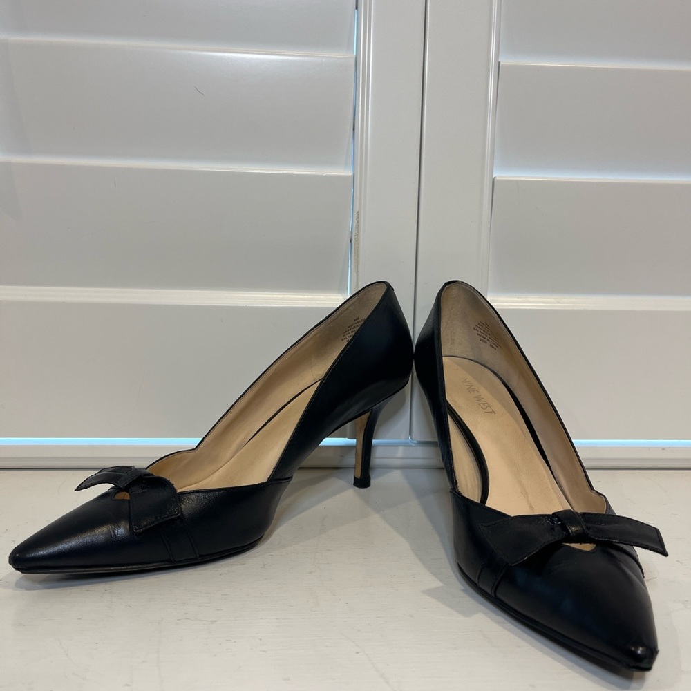 Nine West Black Heels size 8
